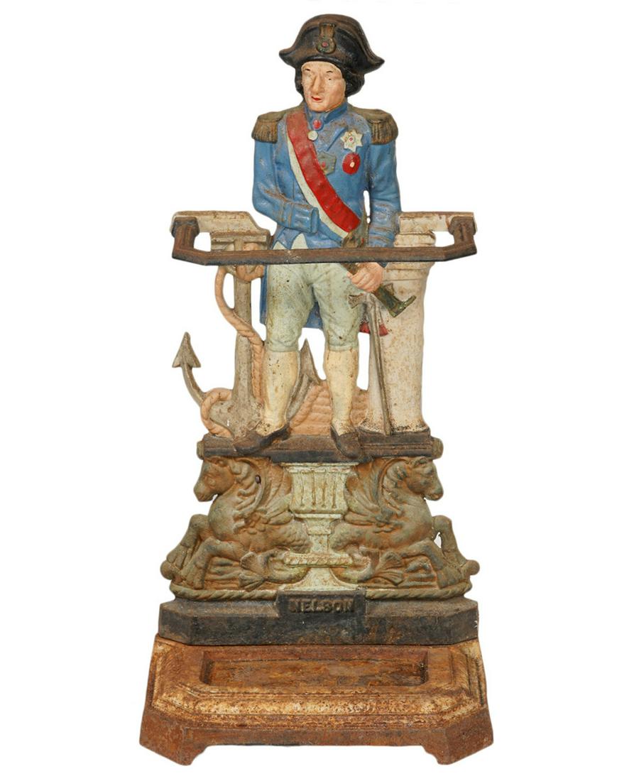 Admiral Nelson Cast Iron Umbrella Stand (1 of 7)