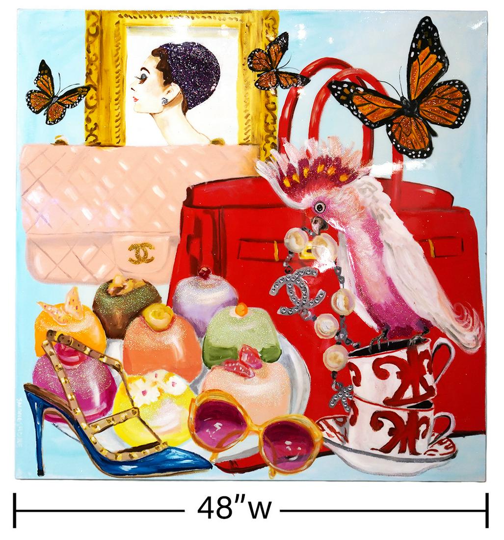 Ashley Longshore 'Born With A Silver Spoon' (1 of 7)