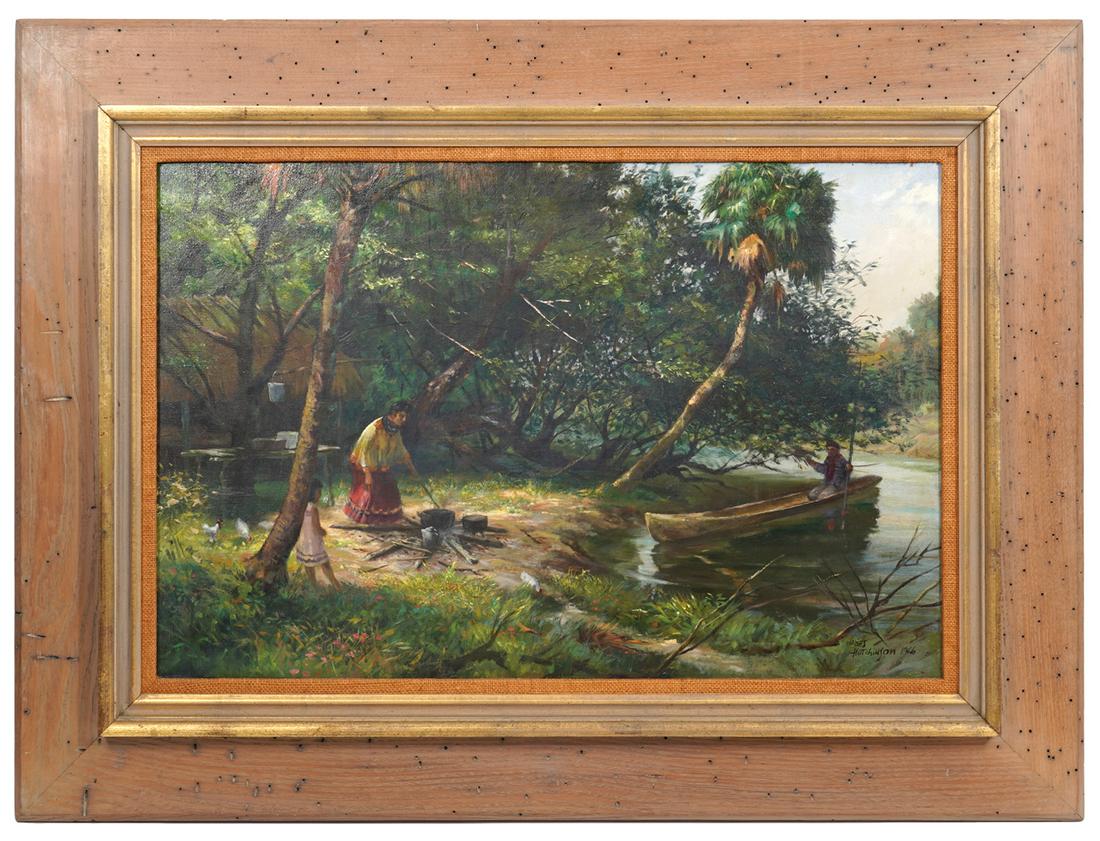 James F. Hutchinson Oil on Canvas (1 of 6)