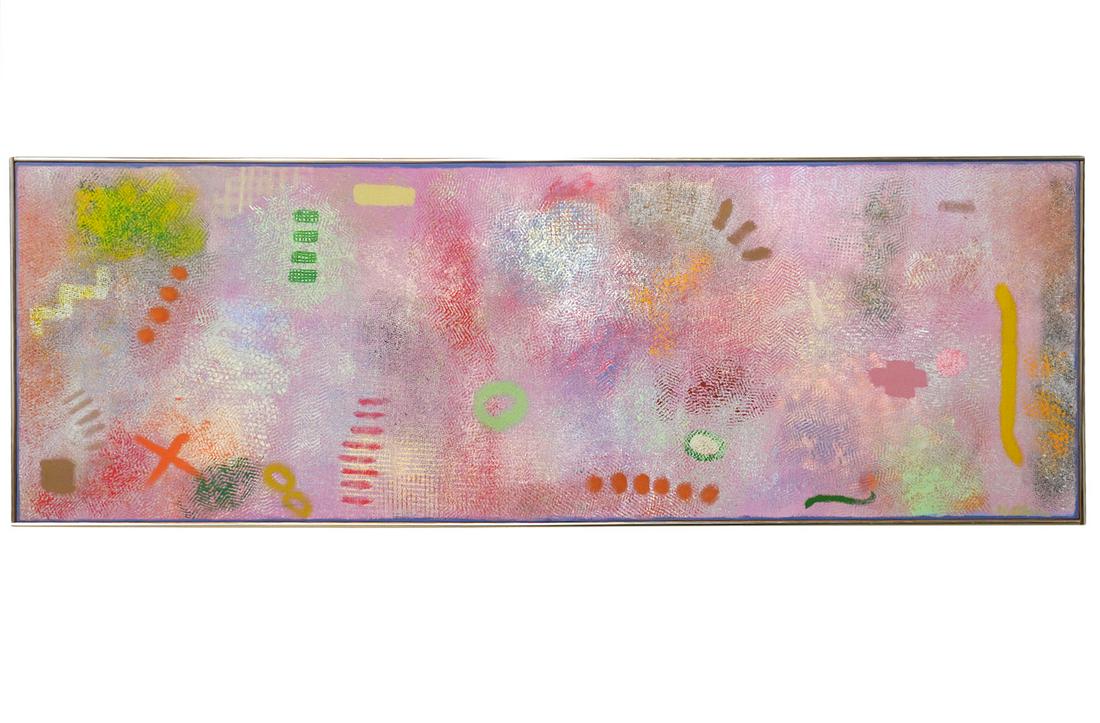 Robert Natkin Abstract Painting on Canvas (1 of 6)