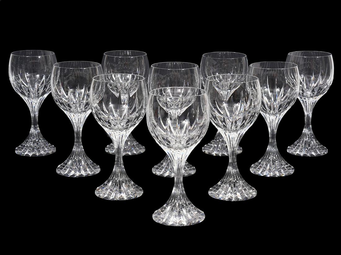 10 Baccarat Massena Water Glasses (1 of 8)