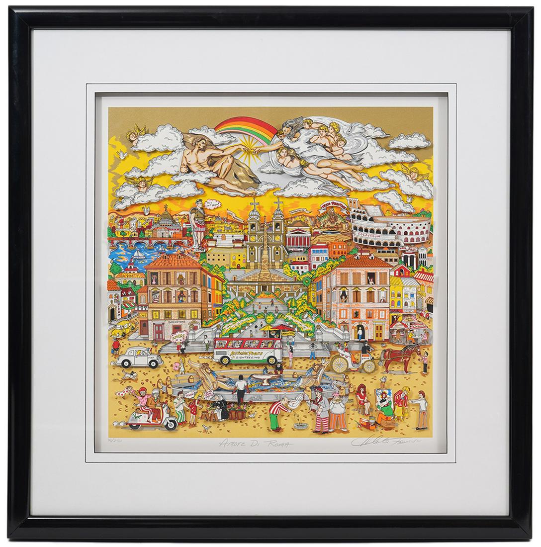 Charles Fazzino 'Amore di Roma' (1 of 12)