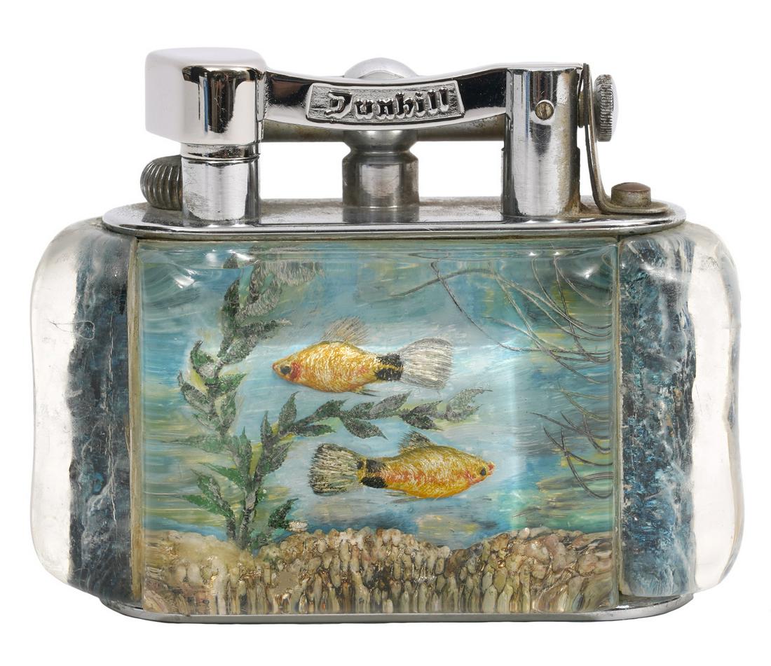 Dunhill Aquarium Table Lighter (1 of 9)