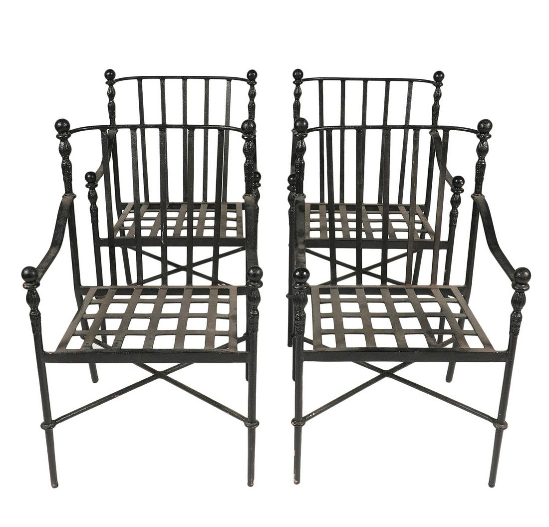 4 Michael Taylor 'Montecito' Dining Chairs (1 of 4)