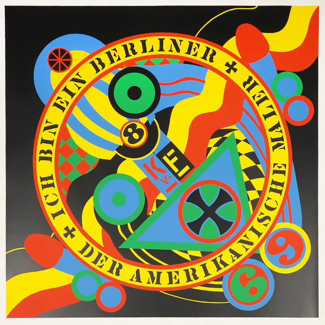 Robert Indiana 'Hartley Elegies IX' Serigraph (1 of 3)