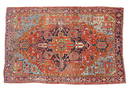 Antique Heriz Persian Carpet