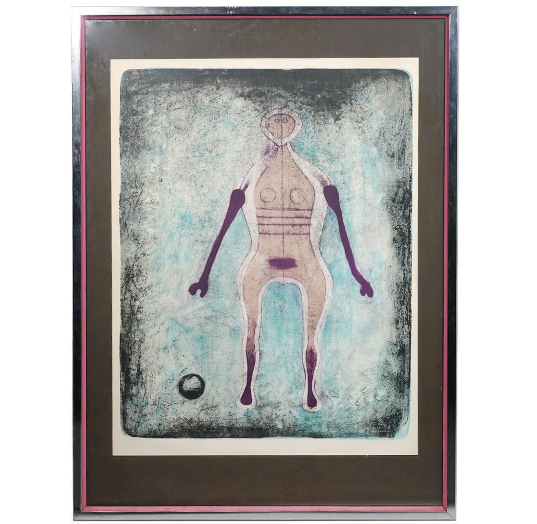 Rufino Tamayo 'La Negresse' Color Lithograph (1 of 7)