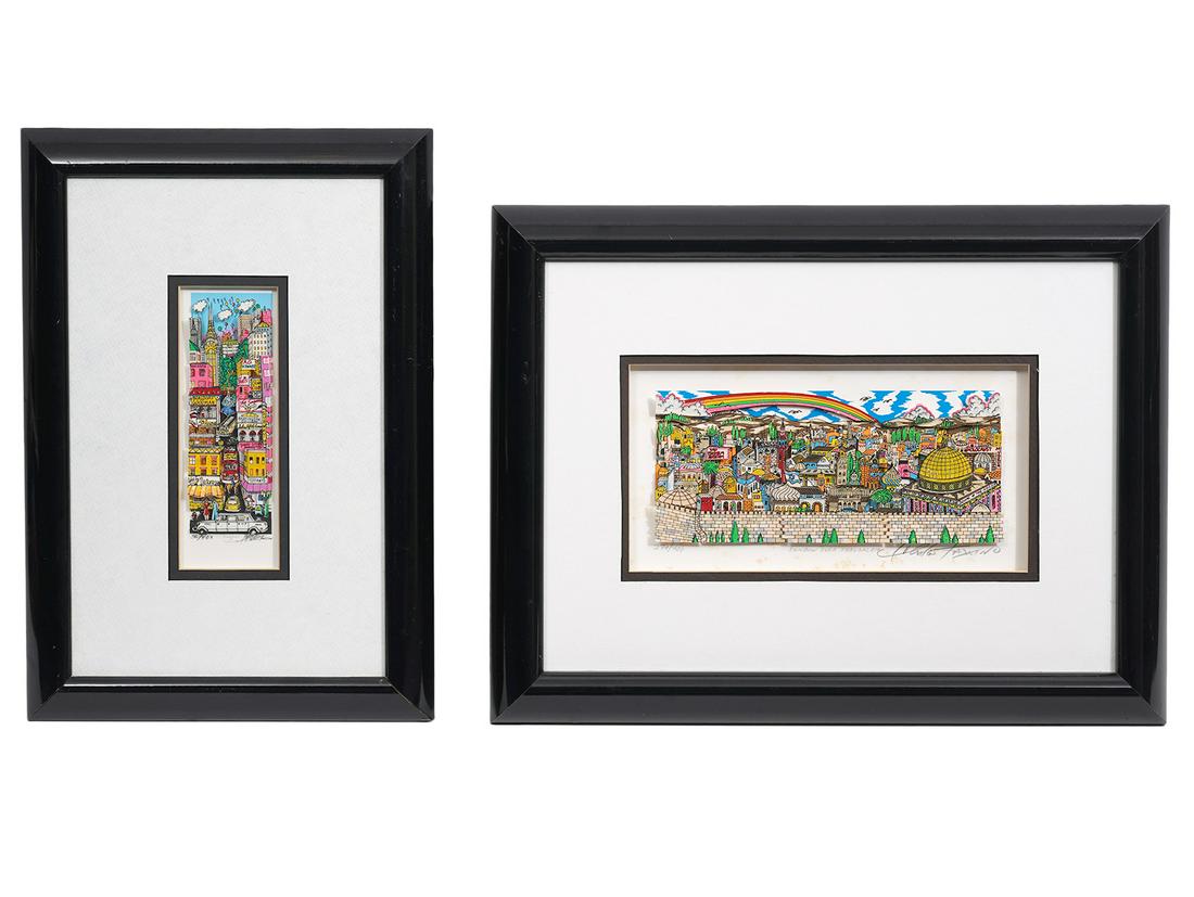 2 Charles Fazzino 3-D Op Art with Embellishments (1 of 9)