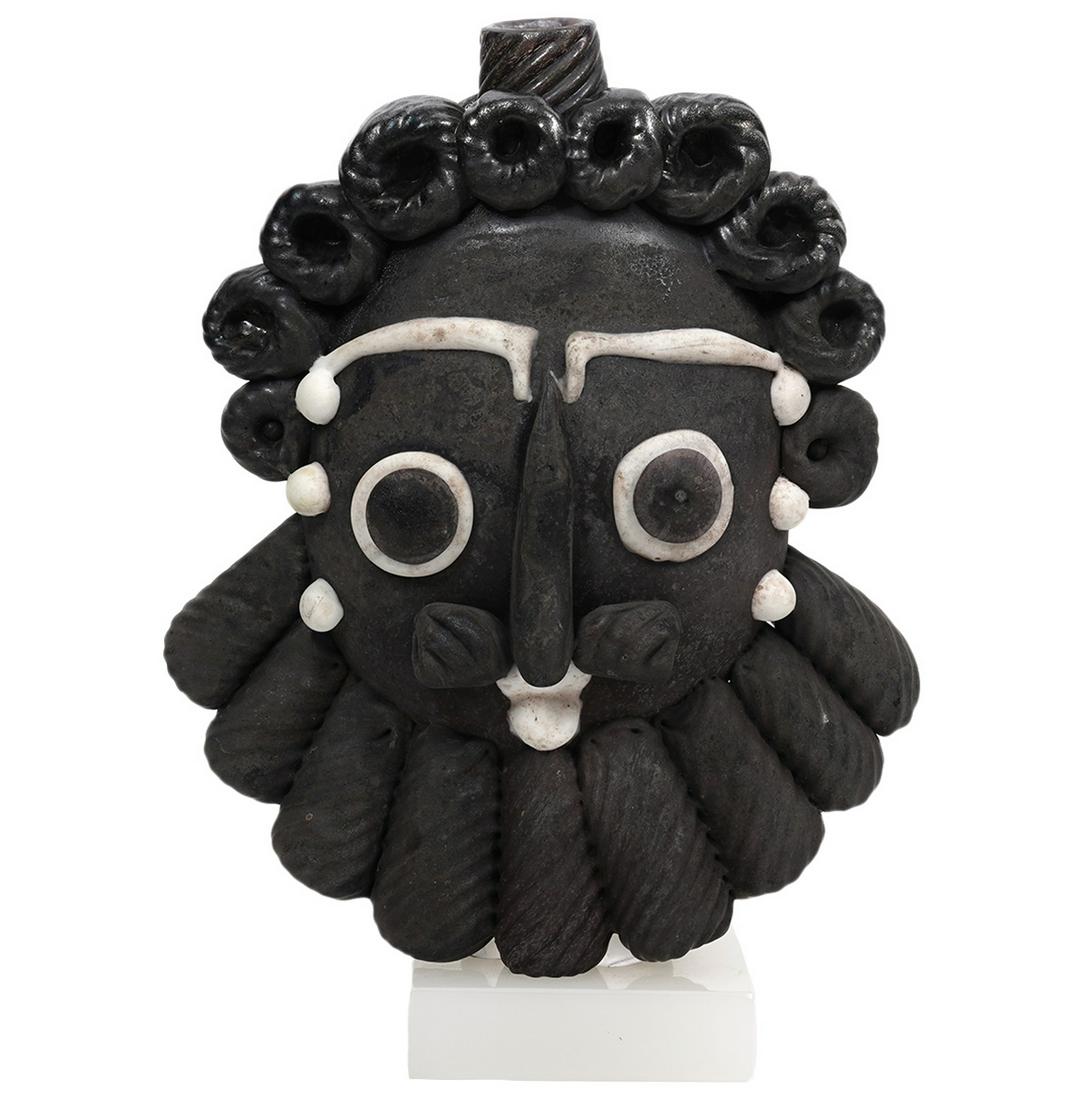 Pino Signoretto Scavo Glass Kouros Vase (1 of 7)