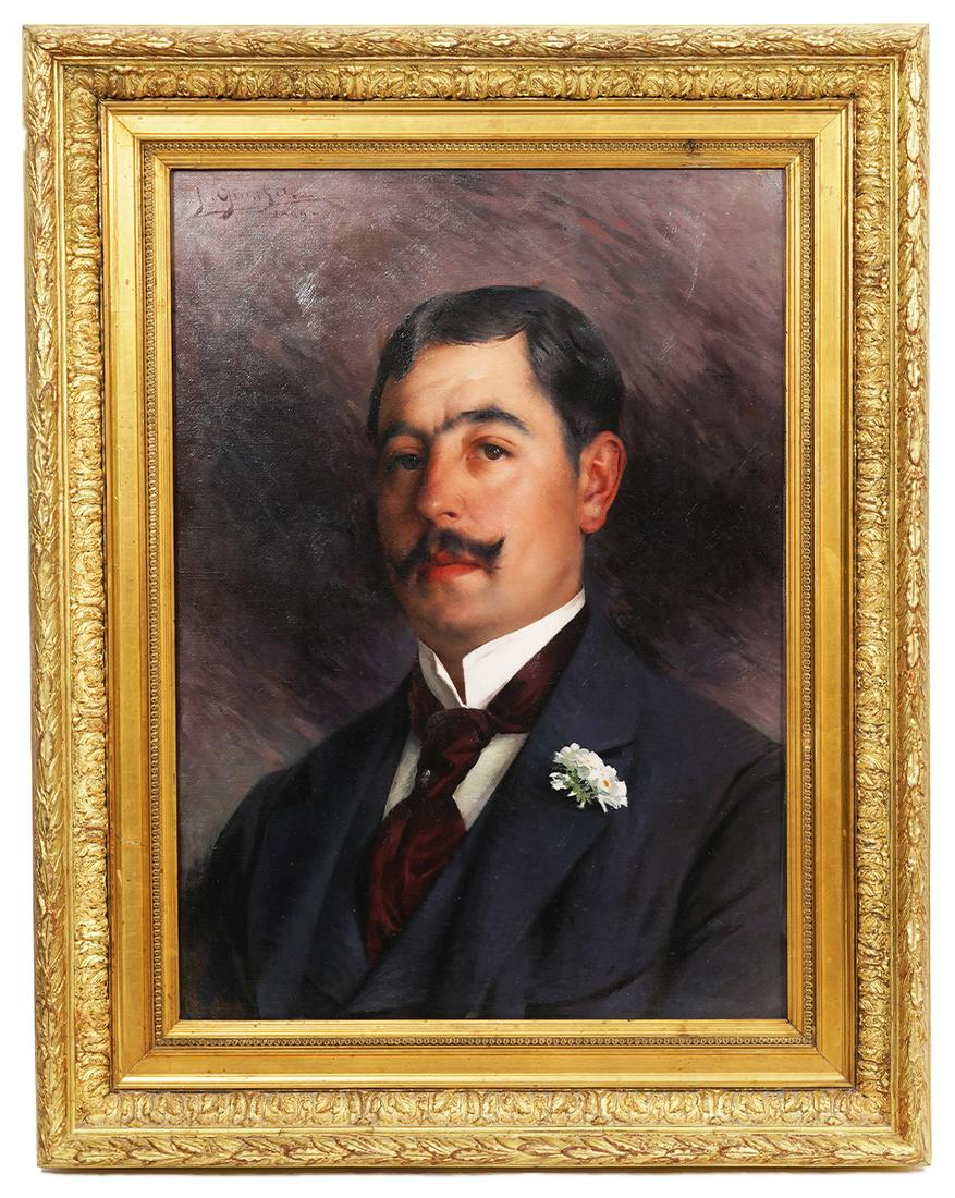 Paul Quinsac Portrait of Georges Feydeau O/C (1 of 8)