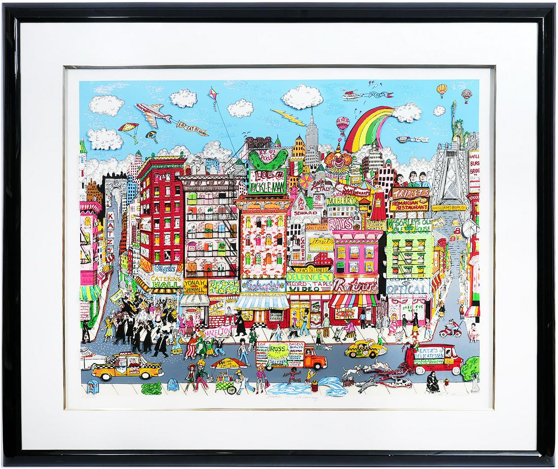 Charles Fazzino Pop Art 'Dancin on Delaney' (1 of 12)