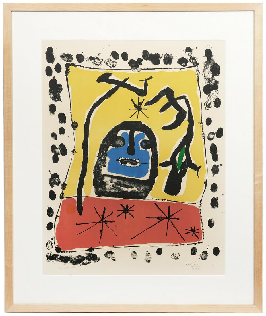 Joan Miro 'Galerie Matarasso' Lithograph (1 of 7)