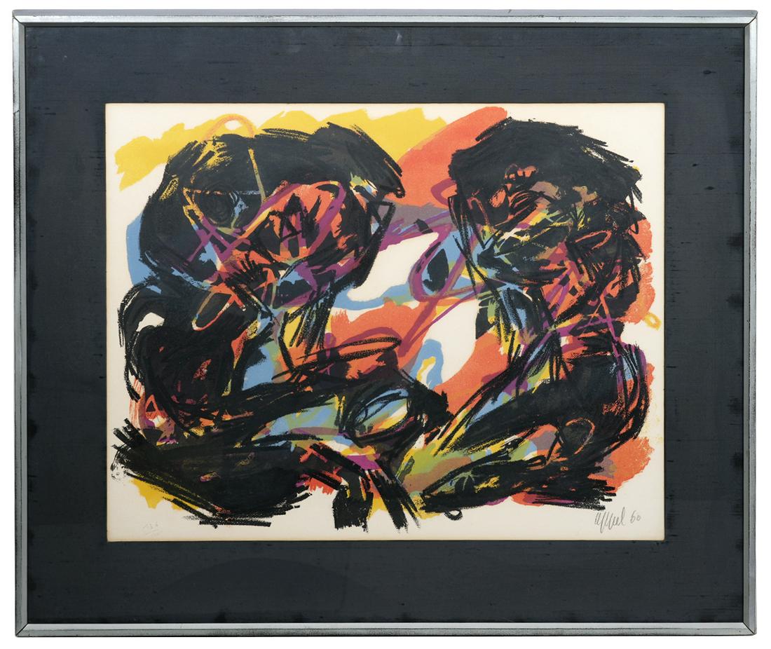 Karel Appel Abstract Lithograph (1 of 8)