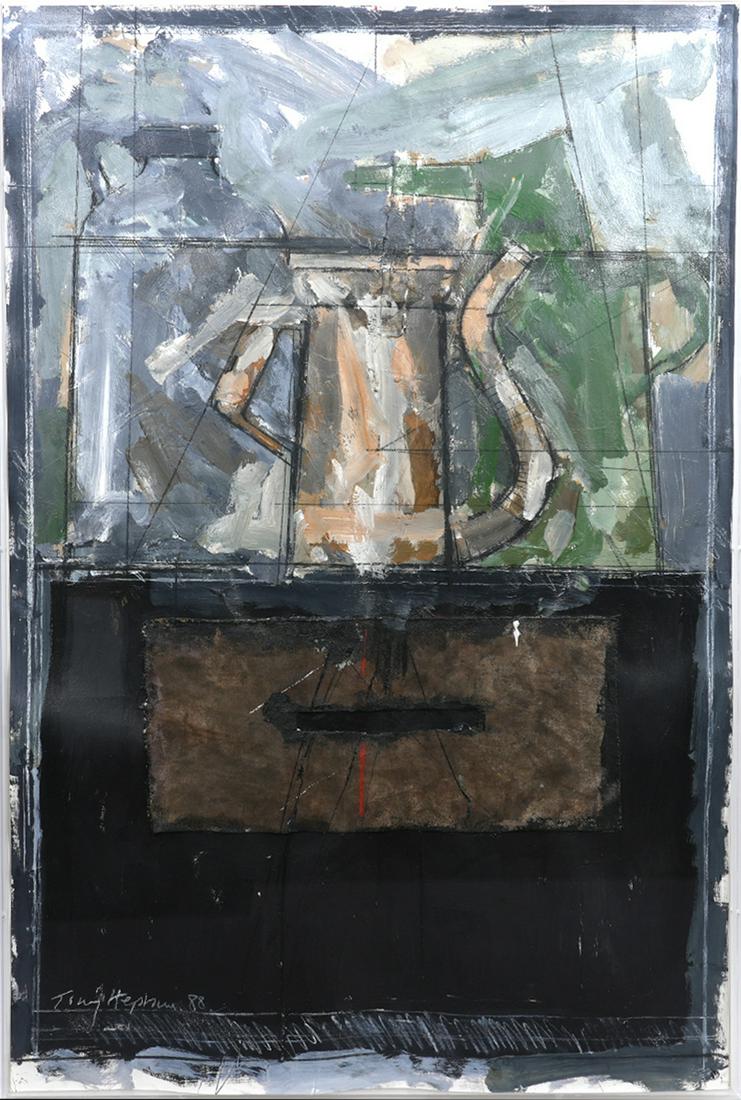 Tony Hepburn Mixed Media Painting (1 of 8)