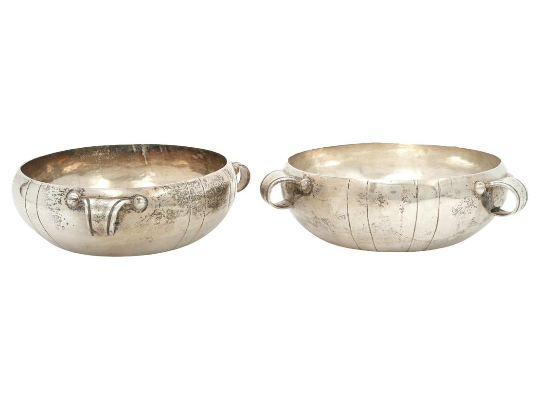 2 William Spratling Hammered Sterling Bowls (1 of 7)