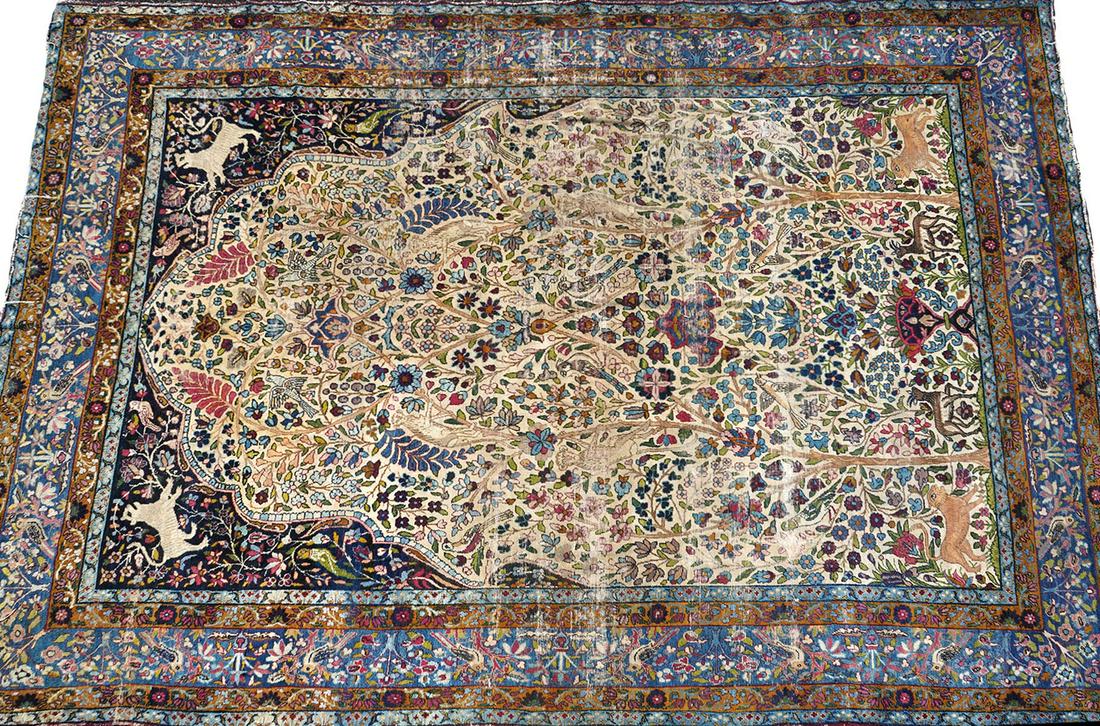 Fine Antique Persian Carpet/Rug (1 of 13)