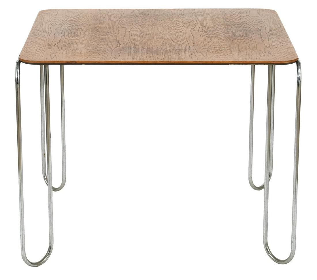 Attrb. to Marcel Breuer Table (1 of 4)