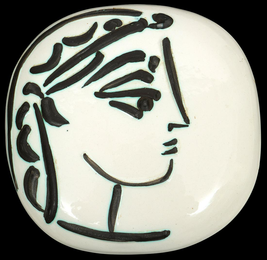 Picasso Madoura 'Profil de Jacqueline' Ceramic (1 of 10)