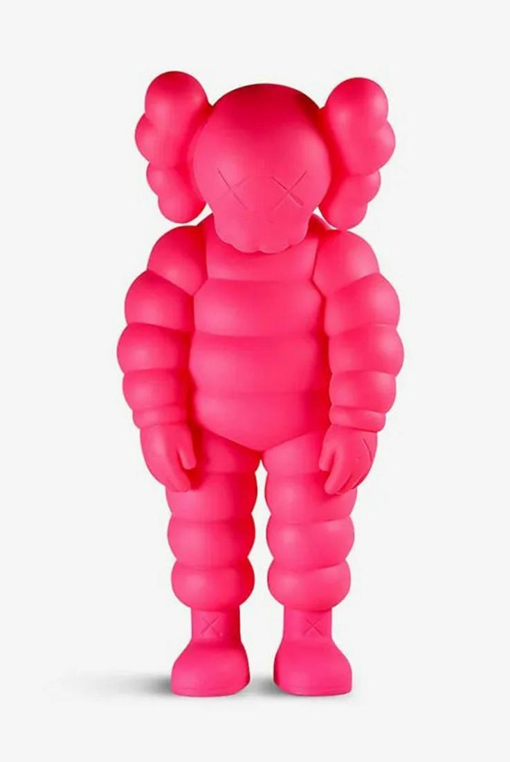 KAWS 'What Party' Chum Figure in Pink (1 of 6)