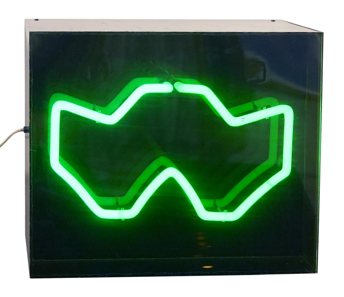 Chryssa Neon Light Box Sculpture (1 of 10)