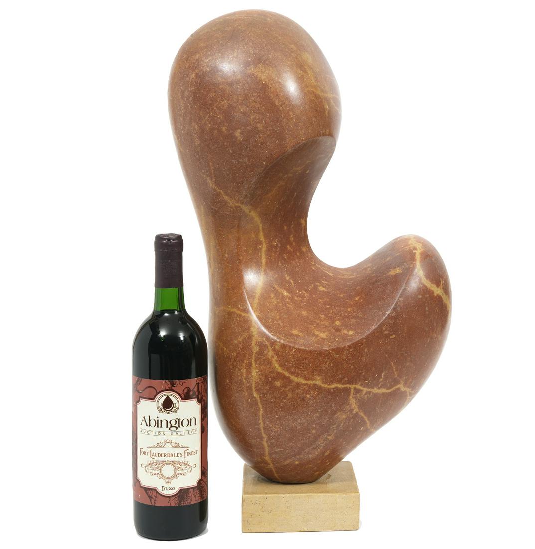 Alfred Basbous Marble Moderist Sculpture (1 of 7)