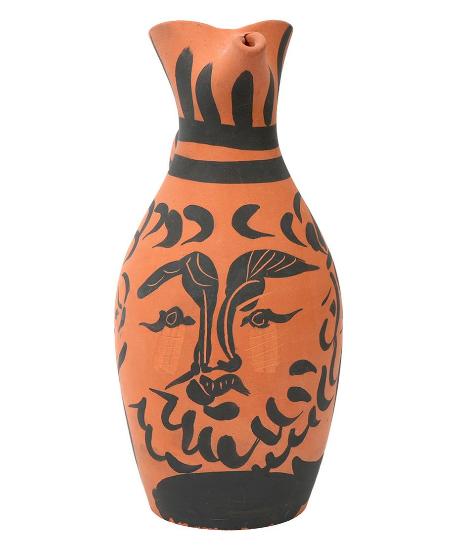 Pablo Picasso 'Yan Barbu' Terracotta Pitcher (1 of 10)