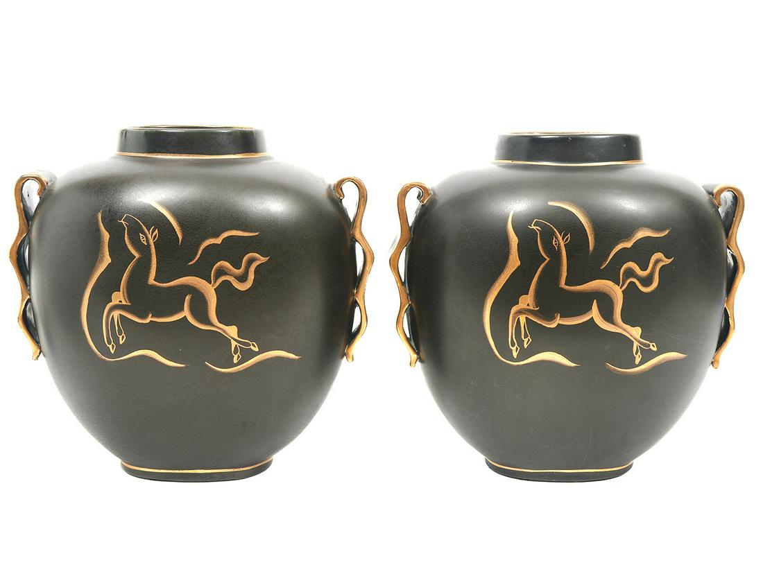 Pr. Charles Catteau Art Deco Vases (1 of 9)