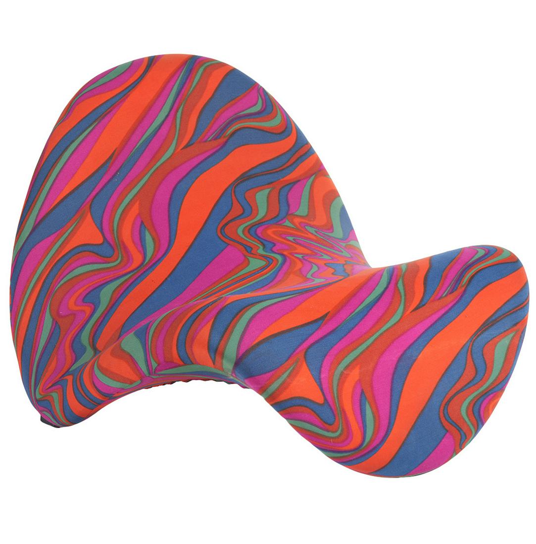 Pierre Paulin 'Tongue' Chair Jack Lenor Larsen (1 of 10)