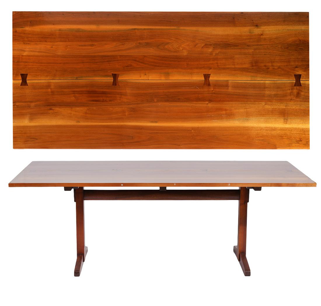Nakashima 'trestle' Dining Table