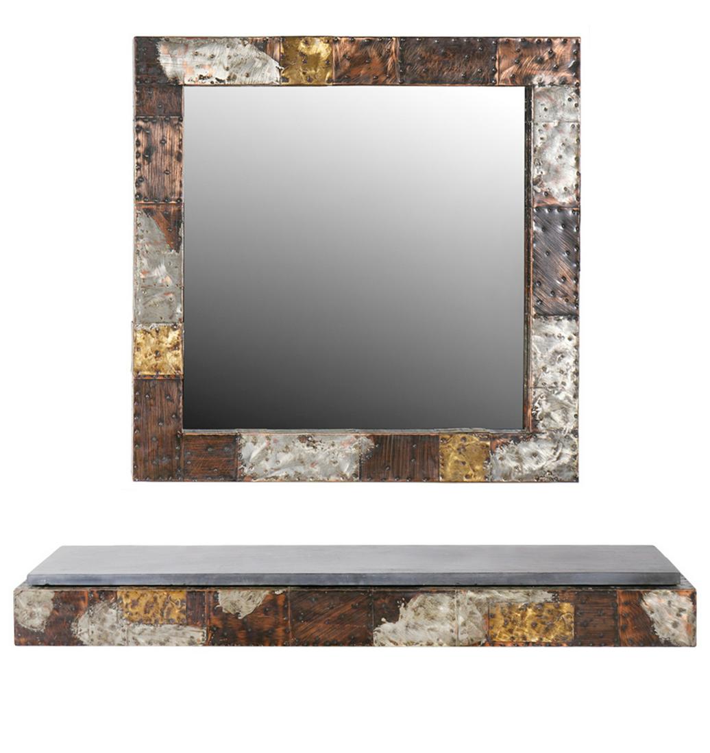 Paul Evans Patchwork Shelf and Mirror (1 of 9)
