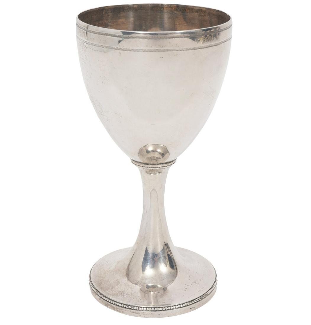 Hester Bateman 1785 Georgian Sterling Goblet (1 of 7)