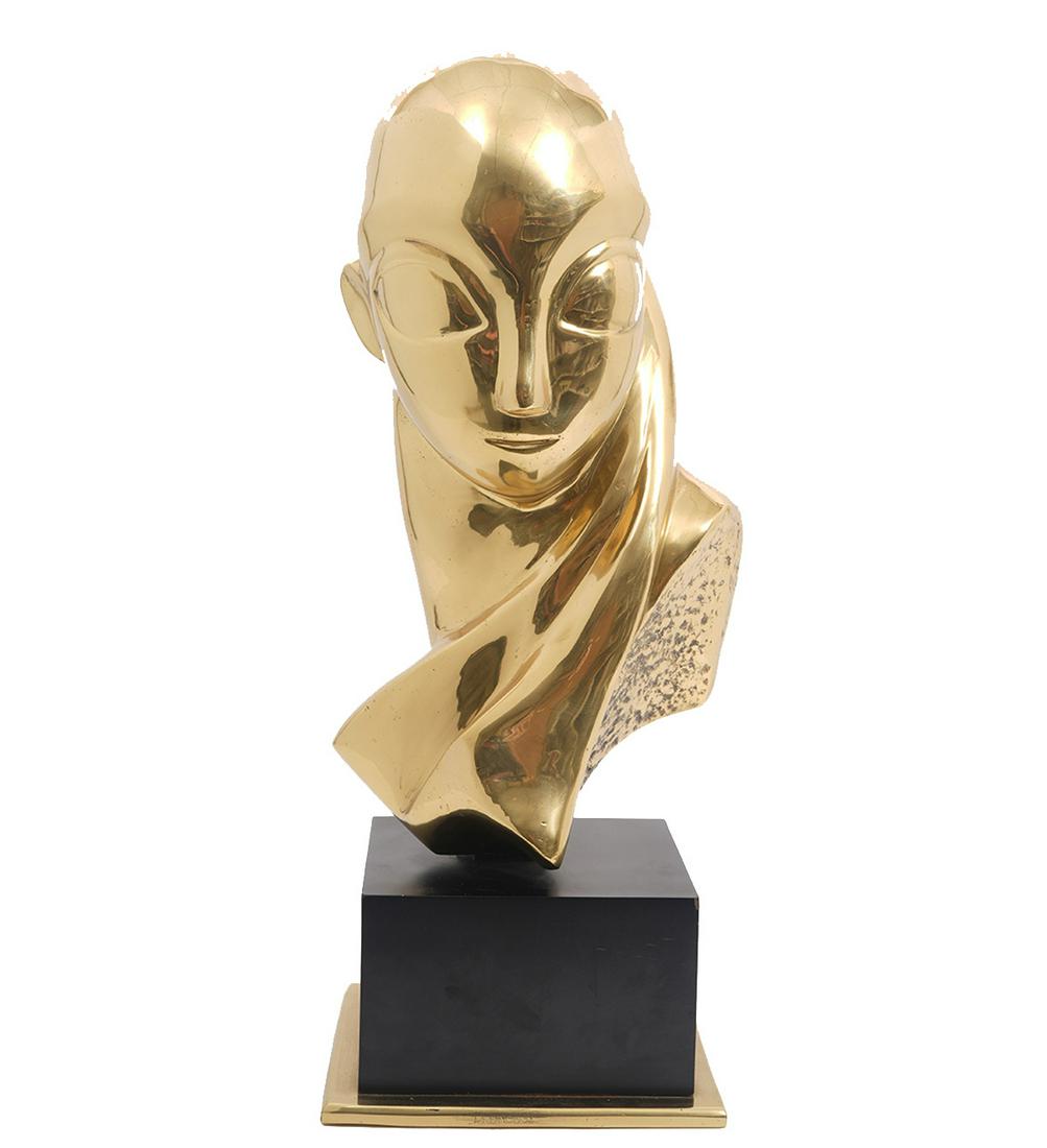 After Brancusi 'Mademoiselle Pogany' Bronze Bust (1 of 7)