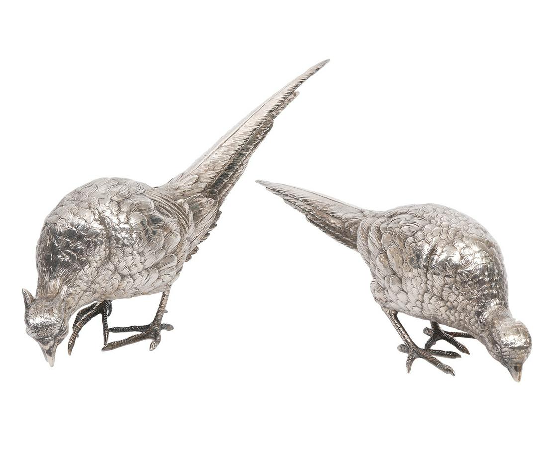 Two Large 800 Silver Pheasants (1 of 6)