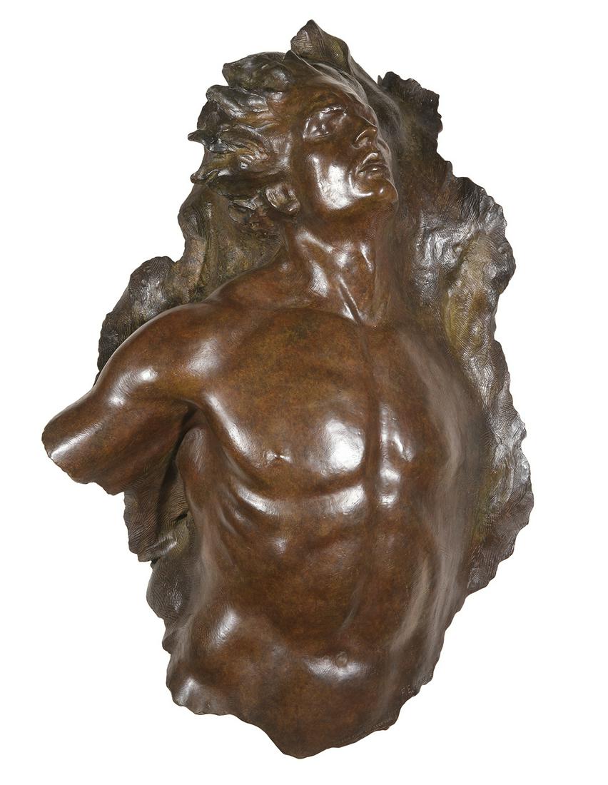 Frederick Hart Large Bronze 'Out of Darkness' (1 of 4)