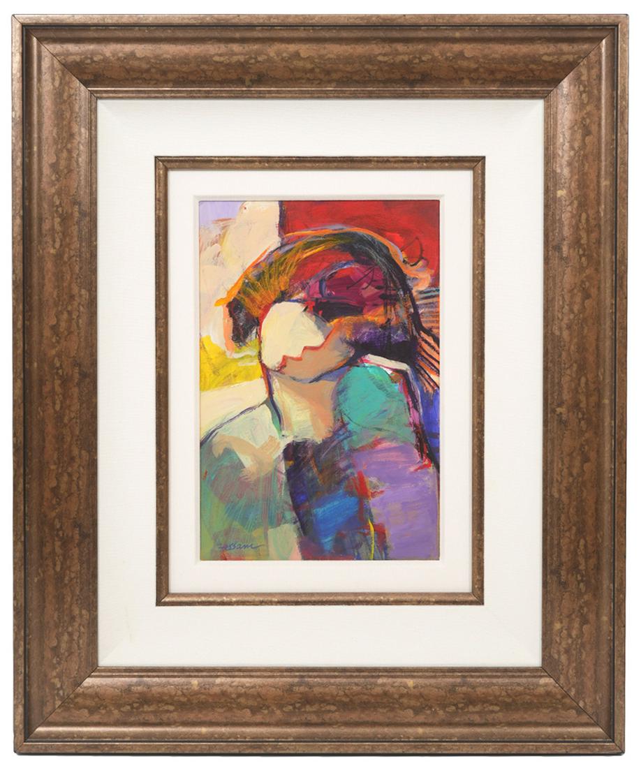 Hessam Abrishami 'Thought of Love' Painting (1 of 8)