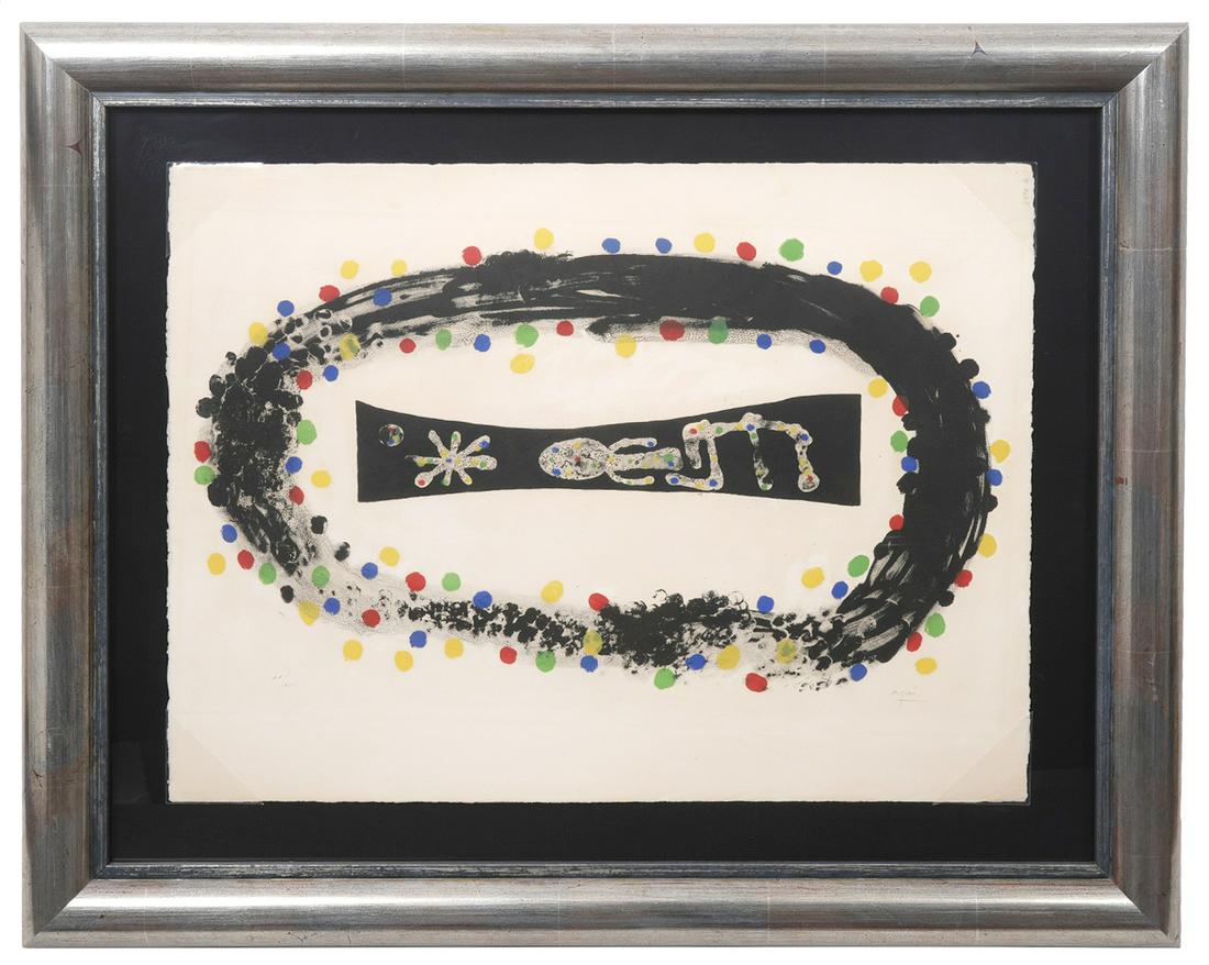 Joan Miro 'Nebula' Lithograph (1 of 8)