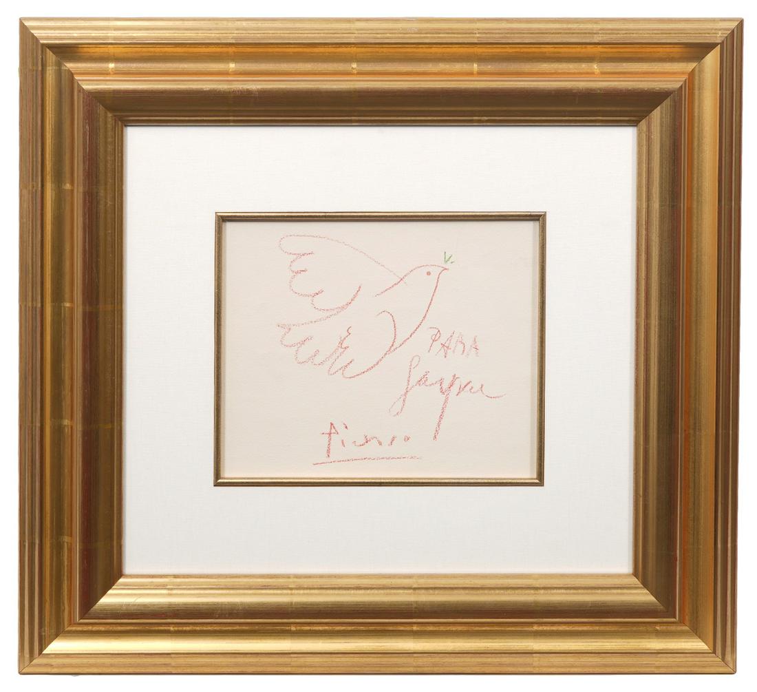 After Pablo Picasso 'Para Gaspar' Drawing (1 of 4)