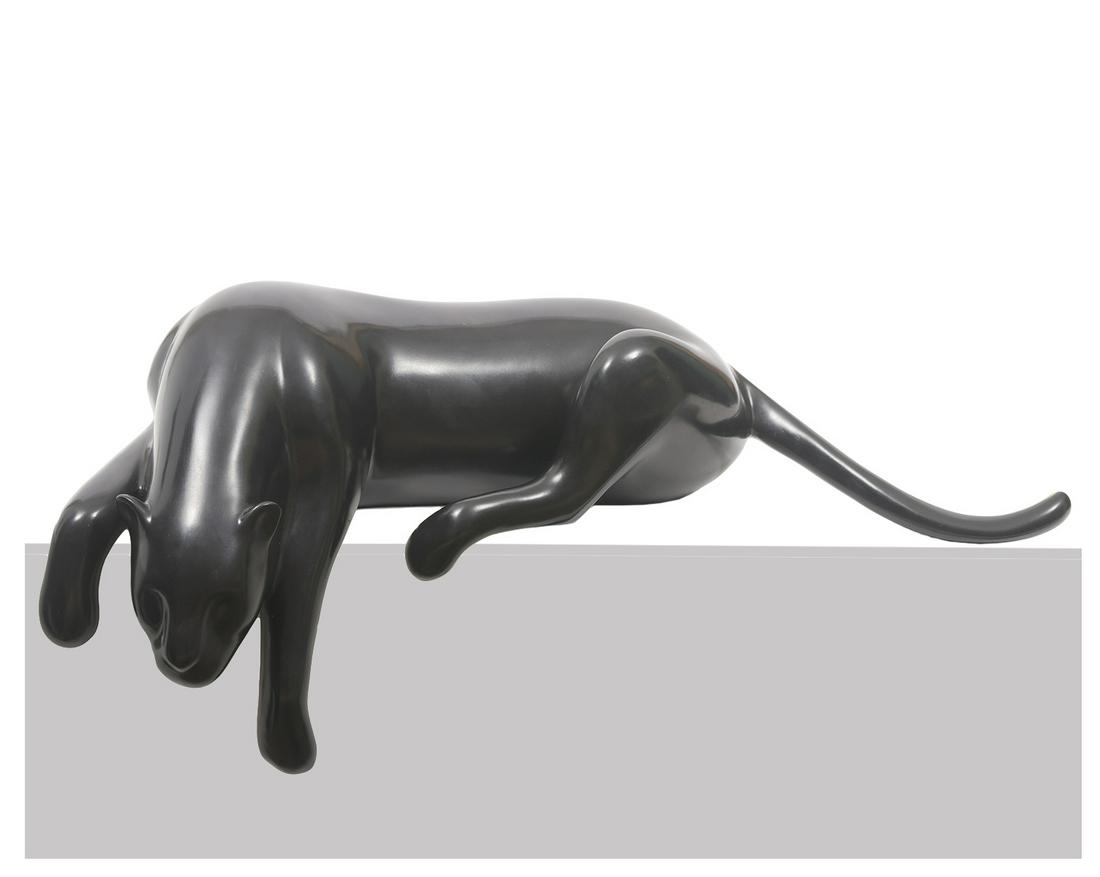 Loet Vanderveen Bronze Reclining Panther (1 of 8)