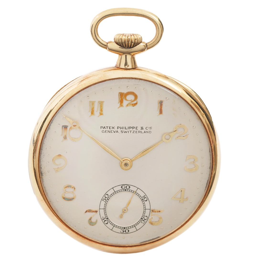 Patek Philippe 18K Art Deco Open Face Pocket Watch (1 of 8)