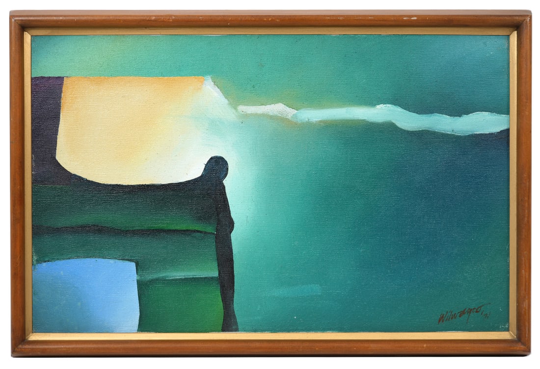 Edwin Wilwayco 1971 Oil Painting (1 of 5)
