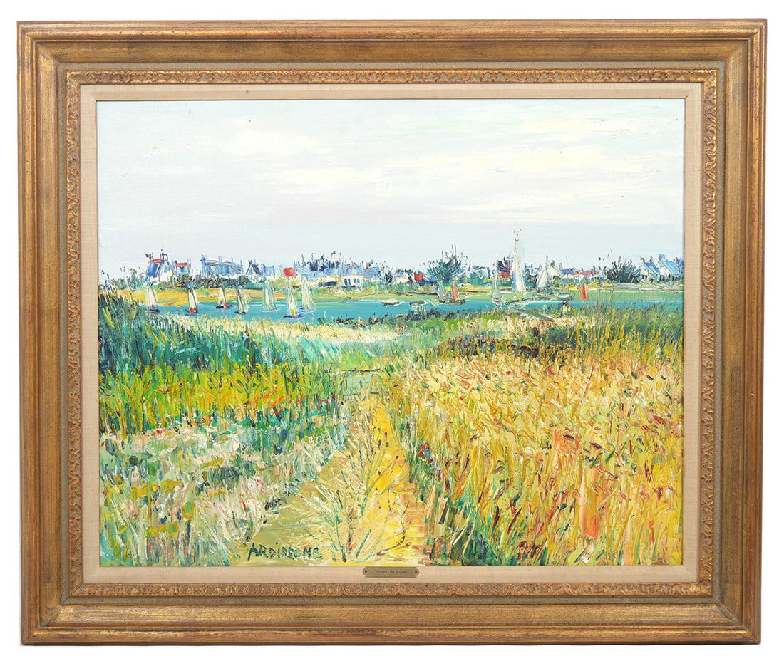 Yolande Ardissone 'Bles a Po' Painting (1 of 9)