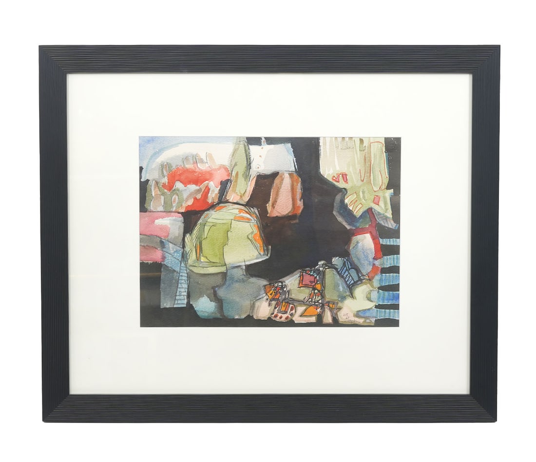 William Lumpkins 'Phantom 1972' Watercolor (1 of 7)