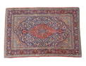 Persian Kashan Hand Made Merino Wool Carpet