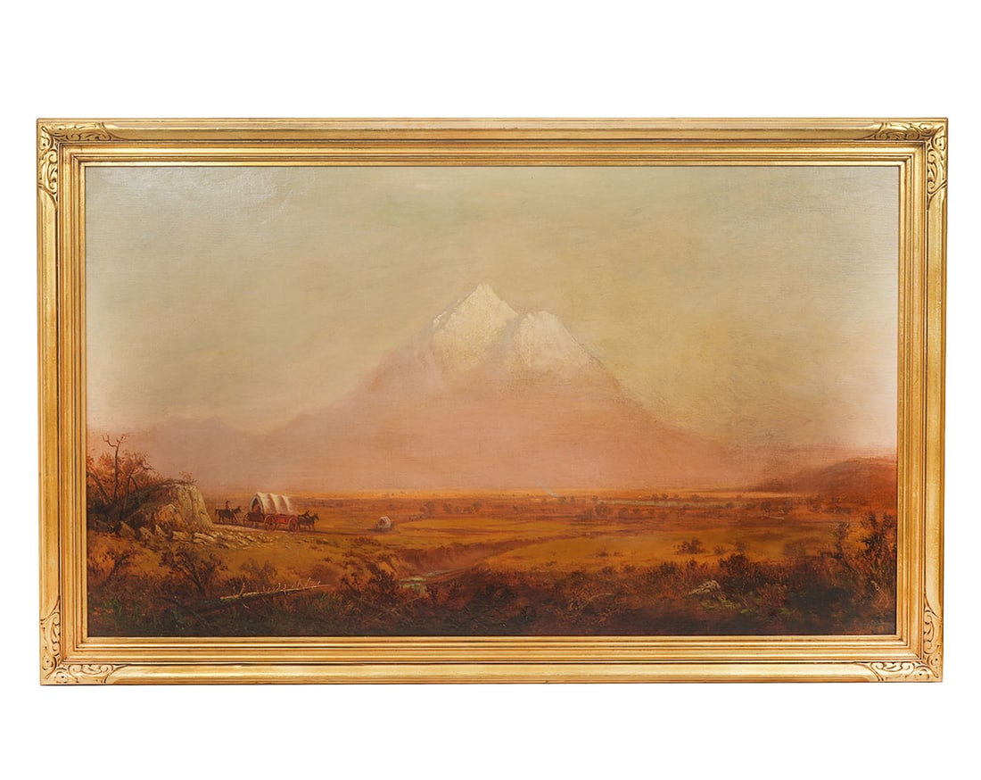 Harvey Otis Young 'Mount Shasta' Painting (1 of 9)