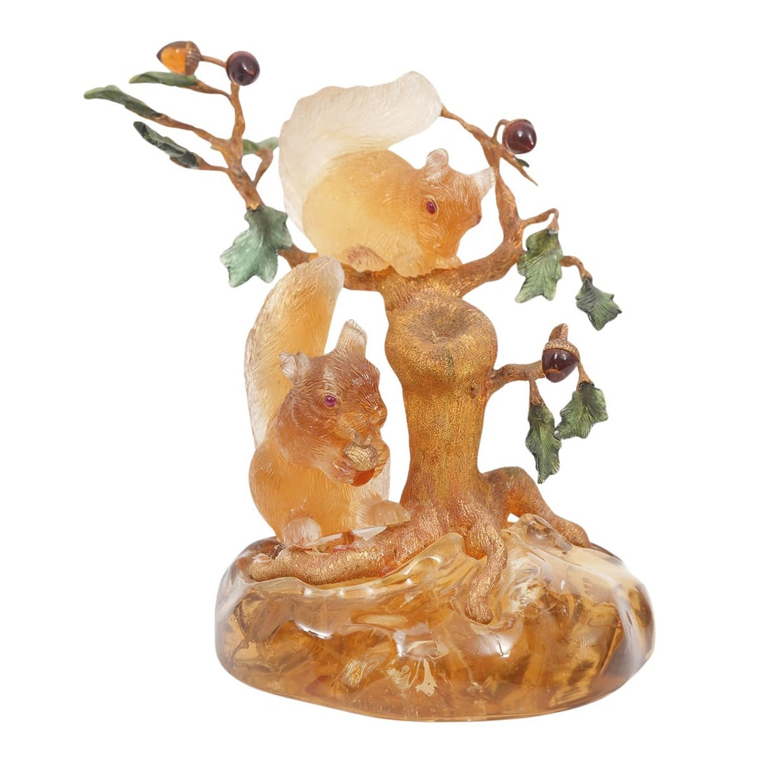 Andreas von Zadora Lapidary 'Squirrel Tree' (1 of 13)