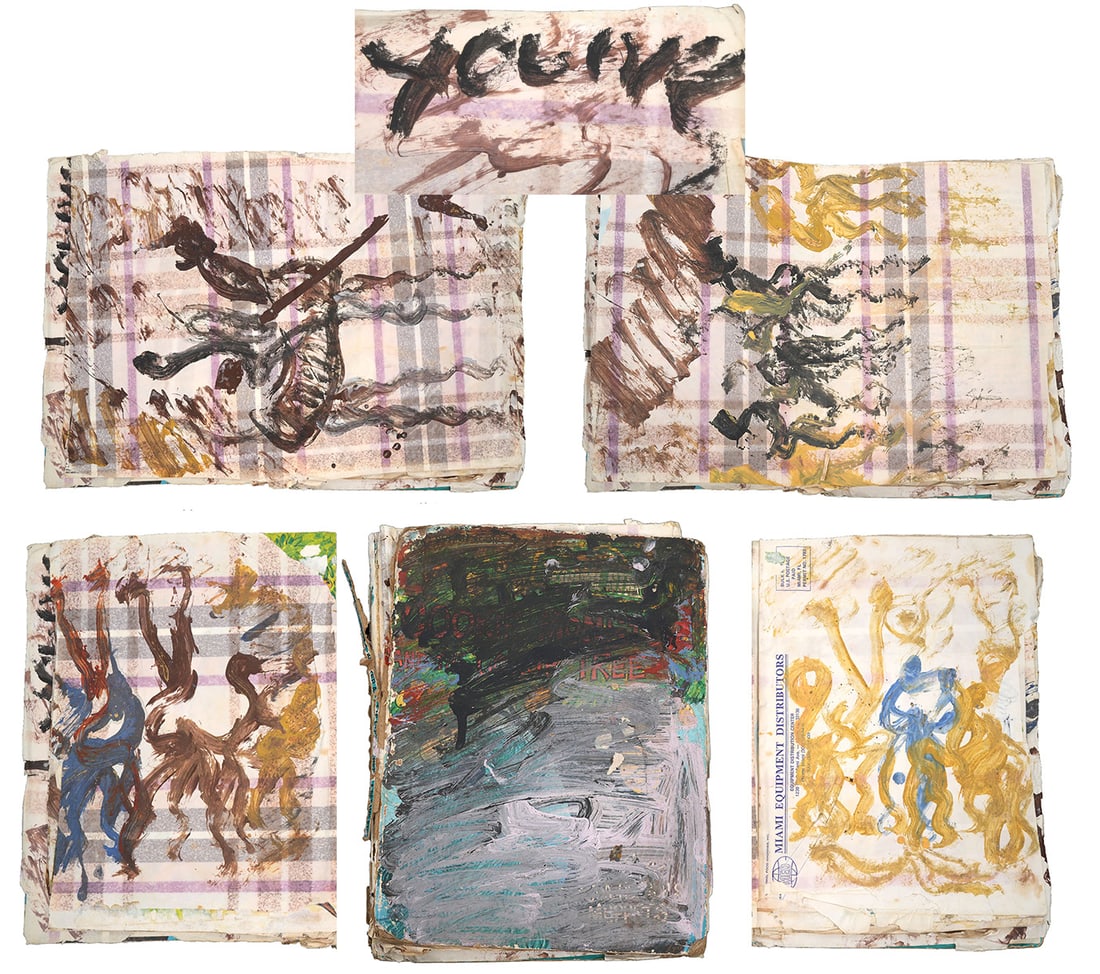 Purvis Young Handmade Scrap Book (1 of 15)