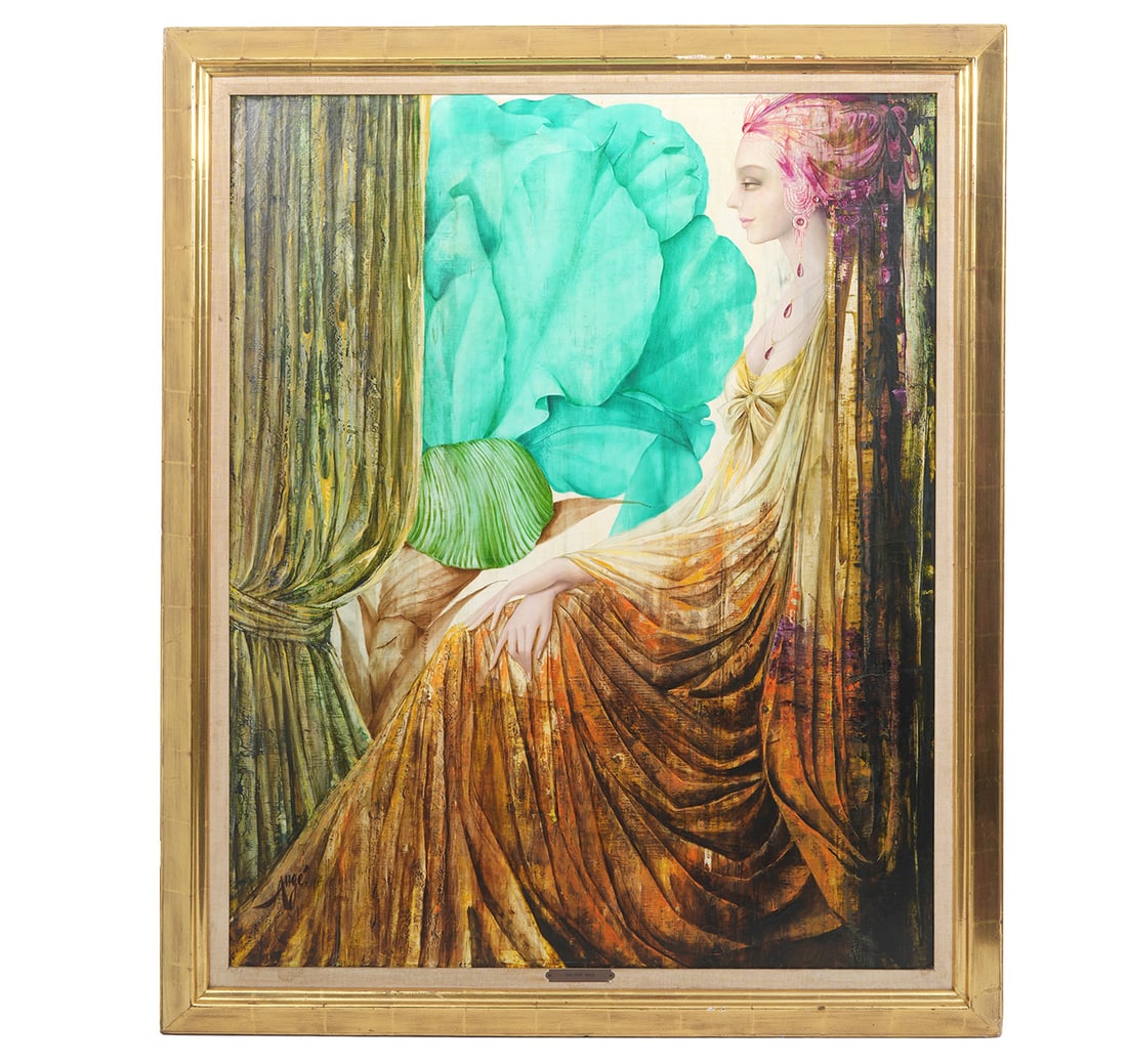 Original Philippe Auge Oil Painting (1 of 9)