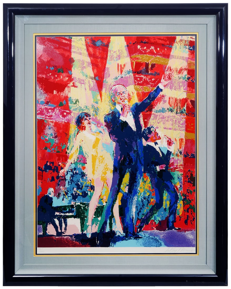 Leroy Neiman 'Sinatra' Serigraph (1 of 9)