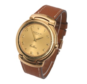 Rolex 18K YG Cellini Quartz Wristwatch C. 1995