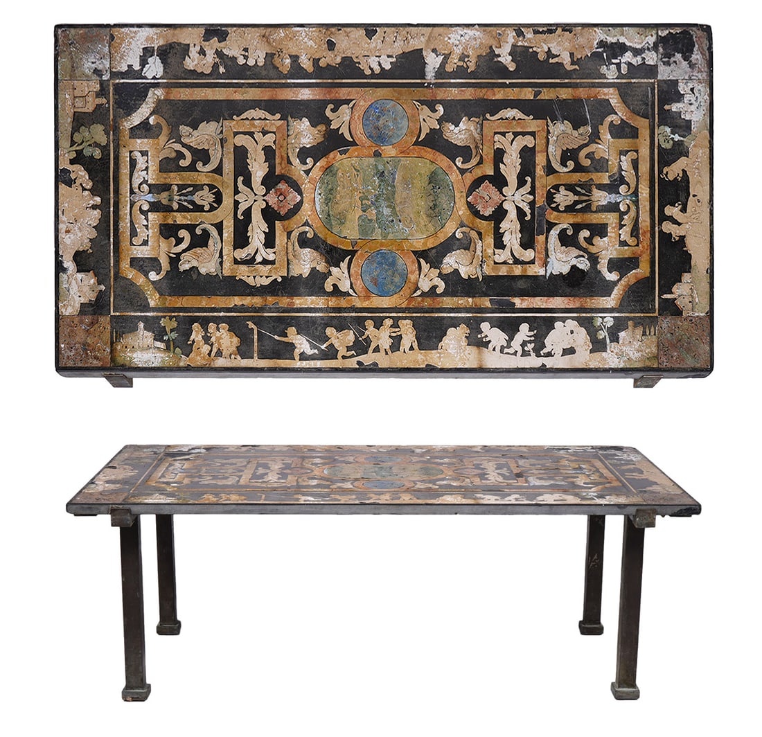 18th Ct. Italian Scagliola Table Christies Prov (1 of 20)